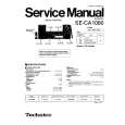 TECHNICS SECA1080 Service Manual