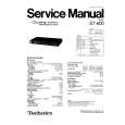 TECHNICS ST600 Service Manual