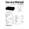 TECHNICS RSTR232 Service Manual