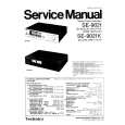 TECHNICS SE-9021 Service Manual