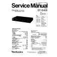 TECHNICS STG450 Service Manual