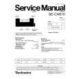 TECHNICS SECH610 Service Manual