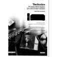 TECHNICS SAGX550 Owners Manual