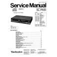 TECHNICS SLP500 Service Manual