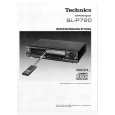 TECHNICS SLP720 Owners Manual
