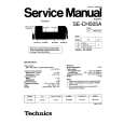 TECHNICS SE-CH505A Service Manual