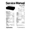 TECHNICS SUV470 Service Manual
