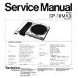 TECHNICS SP10MKII Service Manual