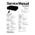 TECHNICS SV-DA10 Service Manual