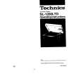 TECHNICS SL-1200LTD Owners Manual