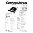 TECHNICS SL-15K Service Manual