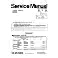 TECHNICS SL-P127 Service Manual