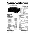 TECHNICS SUV10X Service Manual
