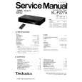 TECHNICS SL-P277A Service Manual