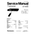 TECHNICS STX830 Service Manual
