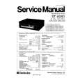 TECHNICS ST8080XG Service Manual