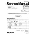 TECHNICS SL-P118 Service Manual