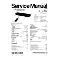 TECHNICS STZ980 Service Manual