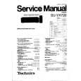 TECHNICS SUVX720 Service Manual