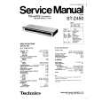 TECHNICS STZ450 Service Manual