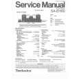 TECHNICS SAEH60 Service Manual