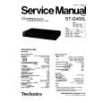 TECHNICS STG450L Service Manual