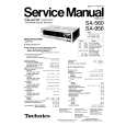 TECHNICS SA956 Service Manual