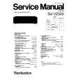 TECHNICS SUVZ320 Service Manual