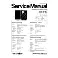 TECHNICS SB-F90 Service Manual