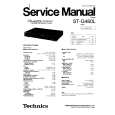 TECHNICS STG460L Service Manual