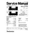 TECHNICS SHCH750 Service Manual