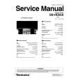 TECHNICS SBHD50 Service Manual