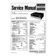 TECHNICS SA6000X Service Manual
