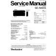 TECHNICS SEA800S Service Manual