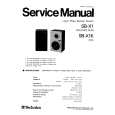 TECHNICS SB-X1 Service Manual