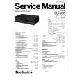 TECHNICS SU610 Service Manual