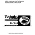 TECHNICS SL-1300 Owners Manual