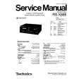 TECHNICS RS-X866 Service Manual