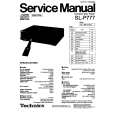 TECHNICS SLP777 Service Manual