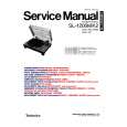 TECHNICS SL1200MK2 Service Manual