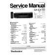TECHNICS SAEX100 Service Manual