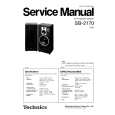 TECHNICS SB-2170 Service Manual