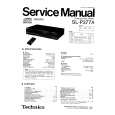 TECHNICS SL-P377A Service Manual