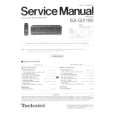 TECHNICS SAGX180 Service Manual