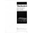 TECHNICS SA-X30 Owners Manual