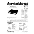 TECHNICS SLL3 Service Manual