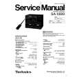 TECHNICS SAX800 Service Manual