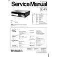 TECHNICS SLF1 Service Manual