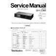 TECHNICS SHZ360 Service Manual
