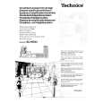 TECHNICS SCHDX3 Owners Manual